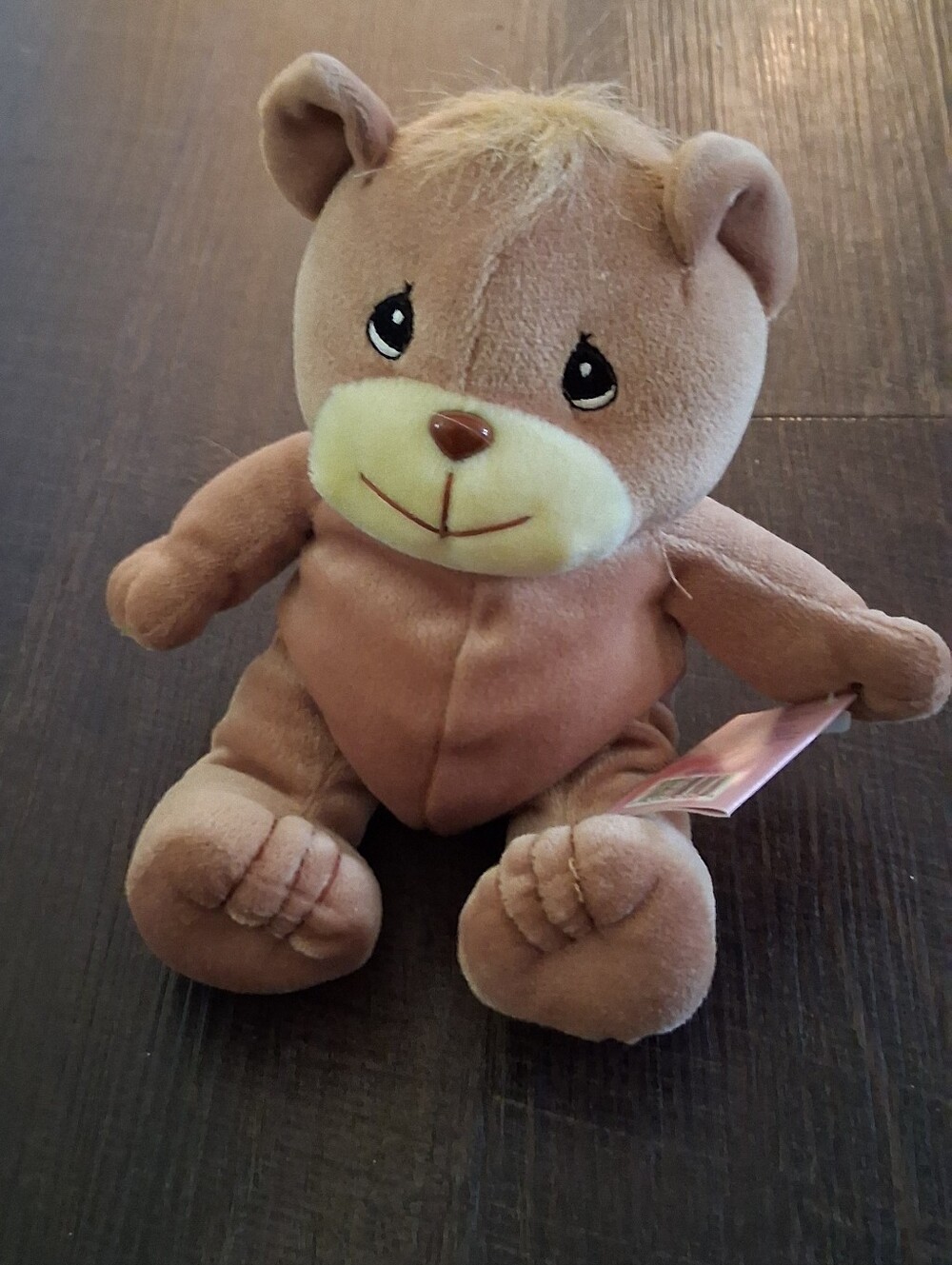 1997 Precious Moments Tender Tails brown bear plush